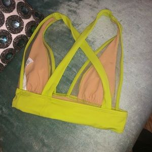 ASOS Swim - ASOS Neon Yellow Bikini Top ASOS Swim - ASOS Neon Yellow Bikini Top